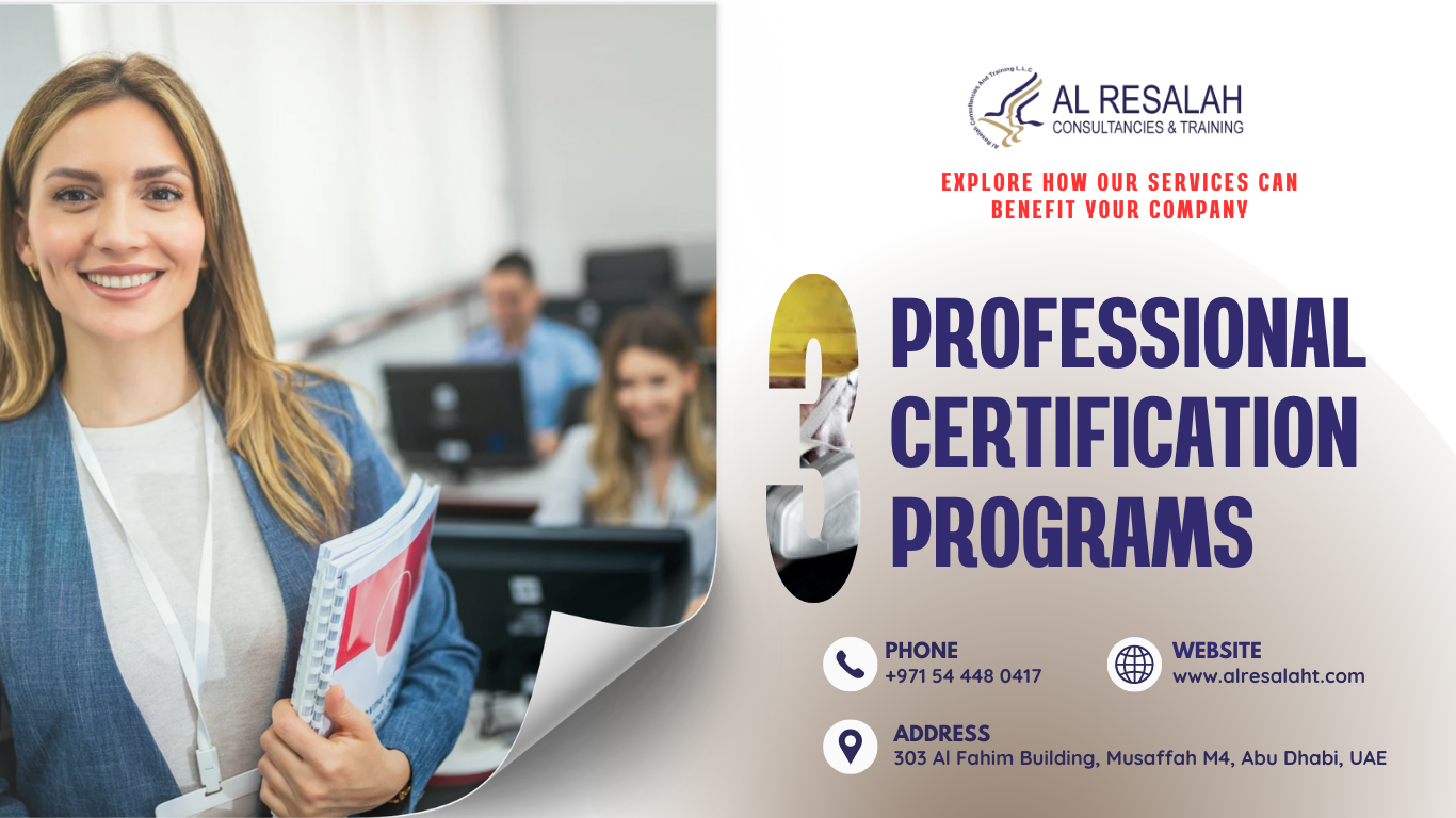 3. Professional Certification Programs